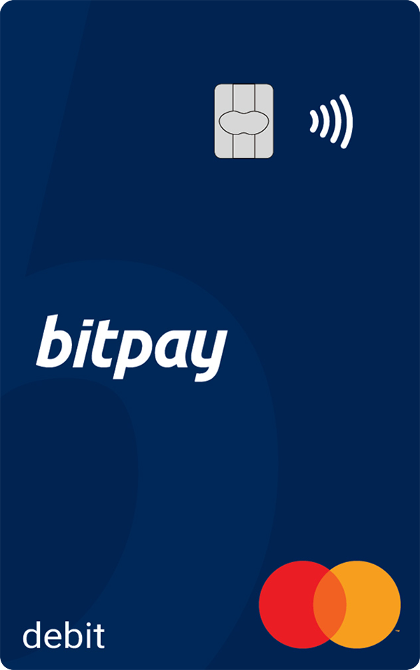 Bitpay Debit Card card