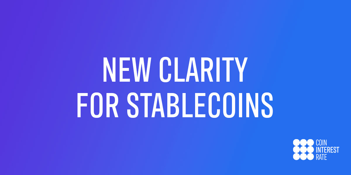 New Clarity for Stablecoin Rewards